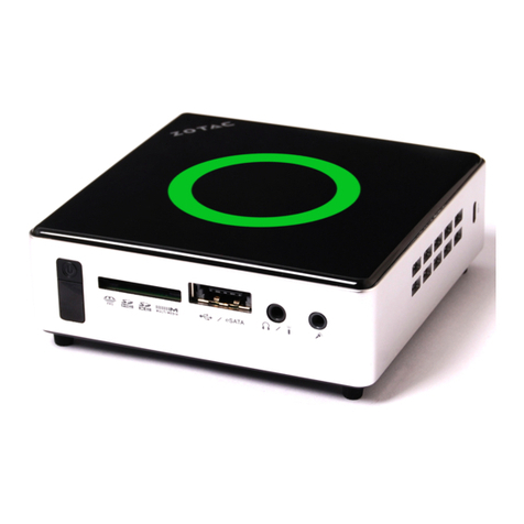 Zotac ZBOX nano XS AD11 series User manual