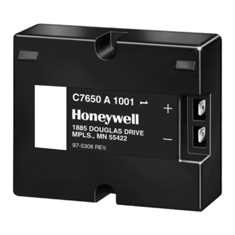 Honeywell C7650A User manual
