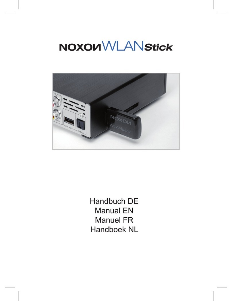 Noxon NOXON User manual