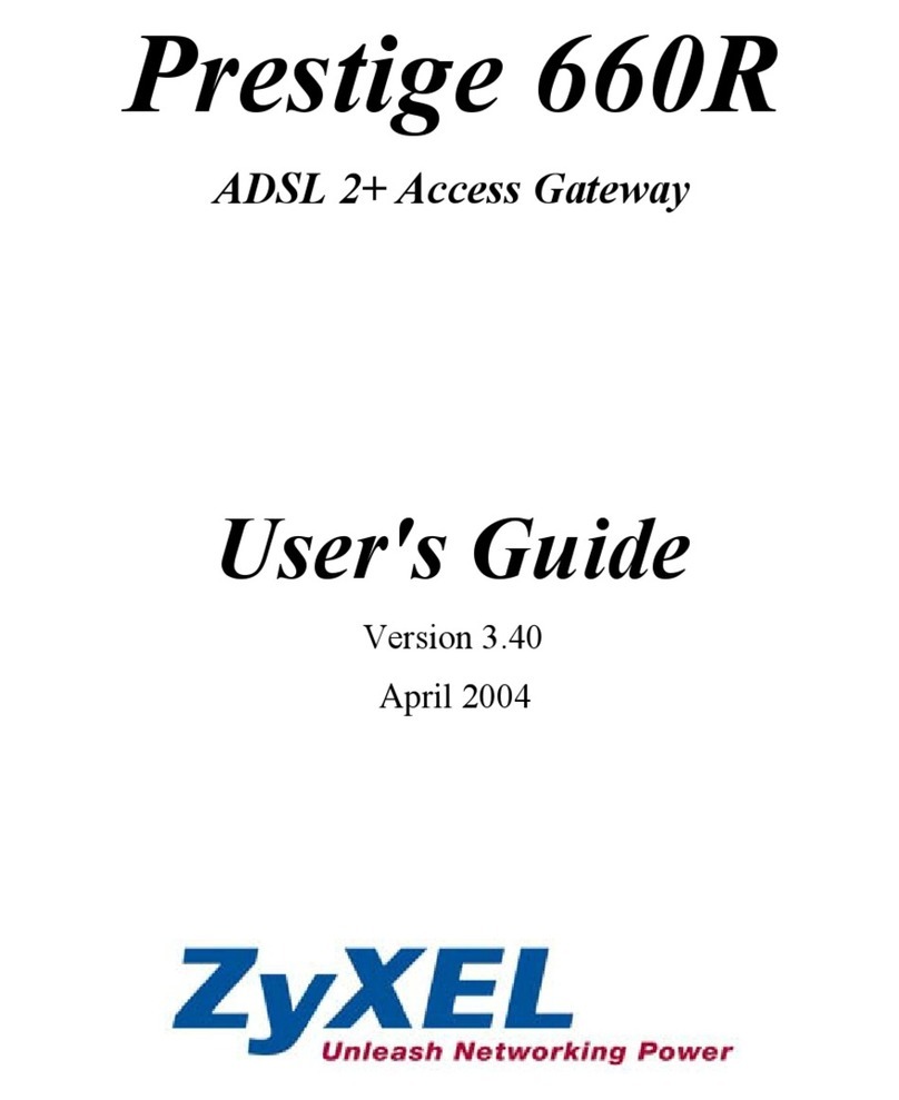 ZyXEL Communications ZyXEL Prestige 660R user guide ZyXEL Communications ZyXEL Prestige 660R user guide