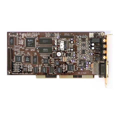TerraTec Maestro 3296 manual&nbsp;