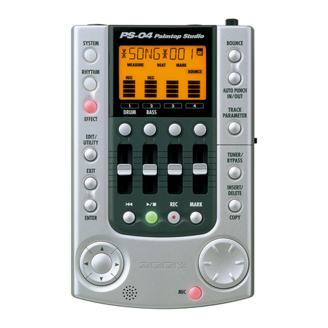 Zoom Palmtop Studio PS-04 User manual