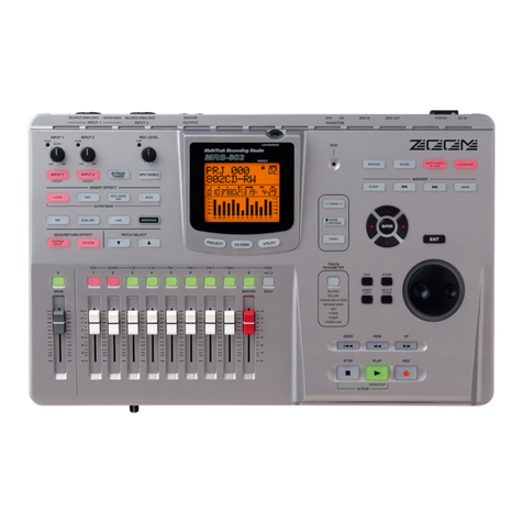 Zoom MRS-802 Owner's manual