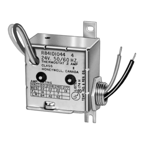 Honeywell R841C-E User manual