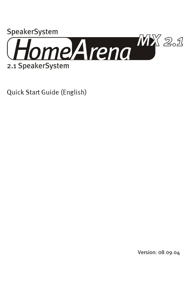 TerraTec HomeArena MX 2.1 quick start guide