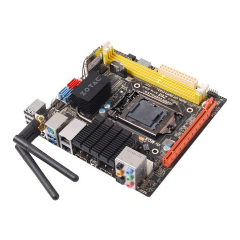 Zotac Supreme Z68ITX series User manual