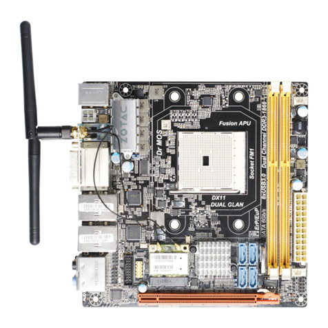 Zotac A75ITX series User manual