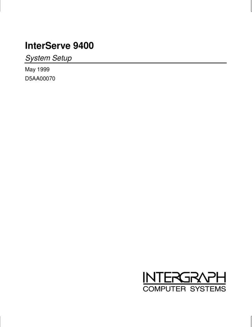 Intergraph InterServe 9400 User manual