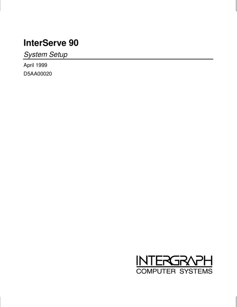 Intergraph InterServe 90 User manual