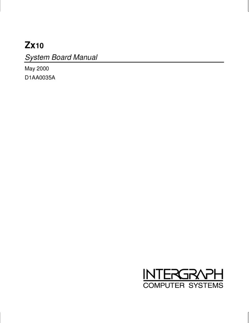 Intergraph Zx10 Ultra-Tower System board manual Intergraph Zx10 Ultra-Tower System board manual