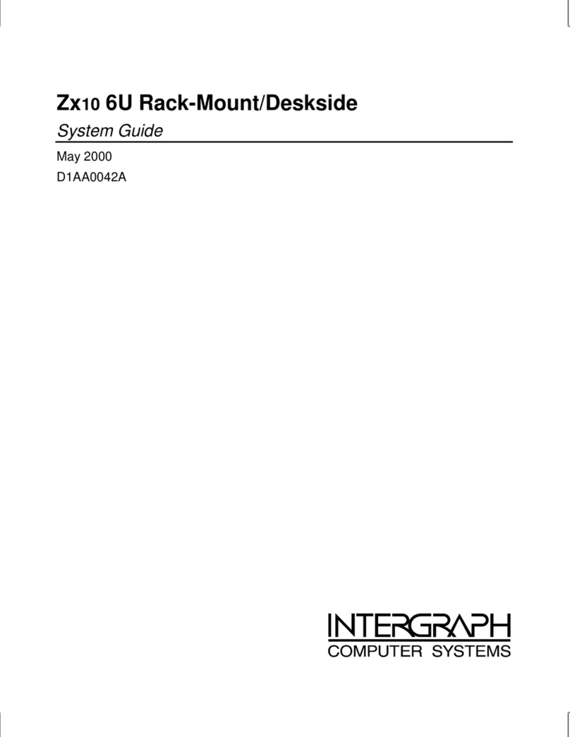 Intergraph Zx10 6U Parts list manual