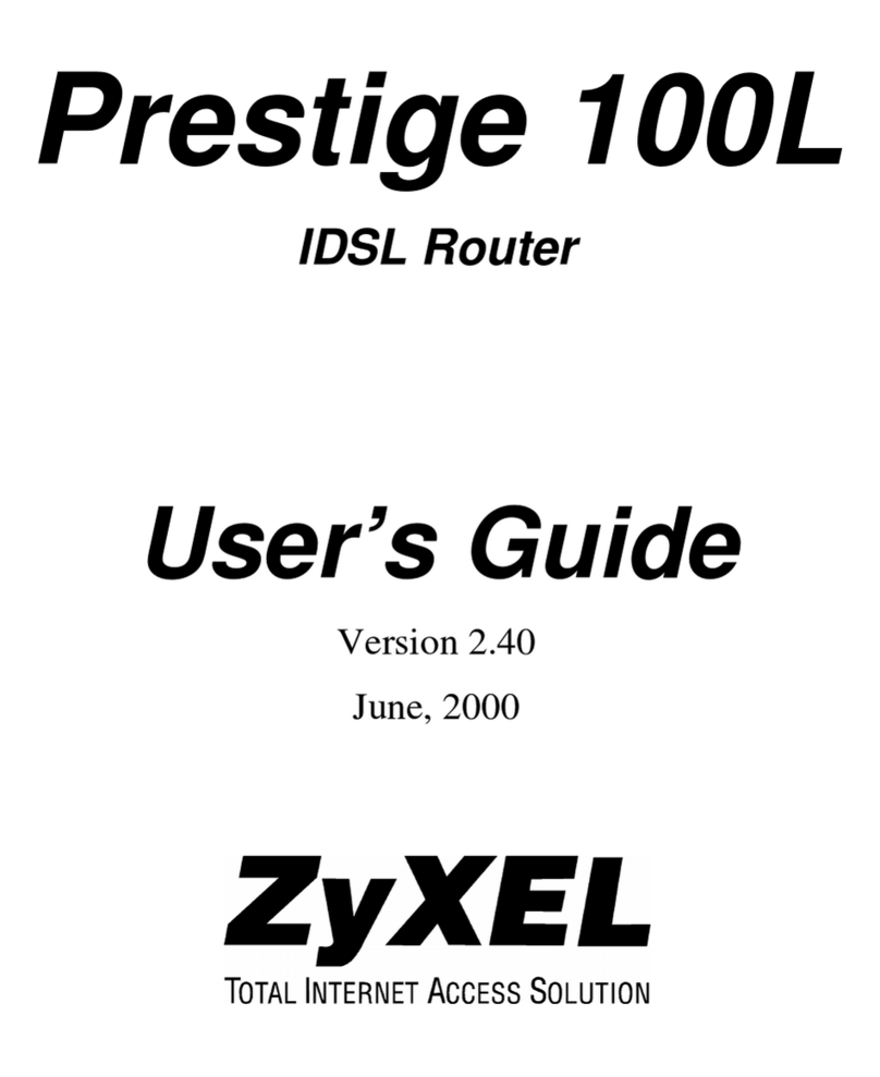 ZyXEL Communications Prestige 100L user guide