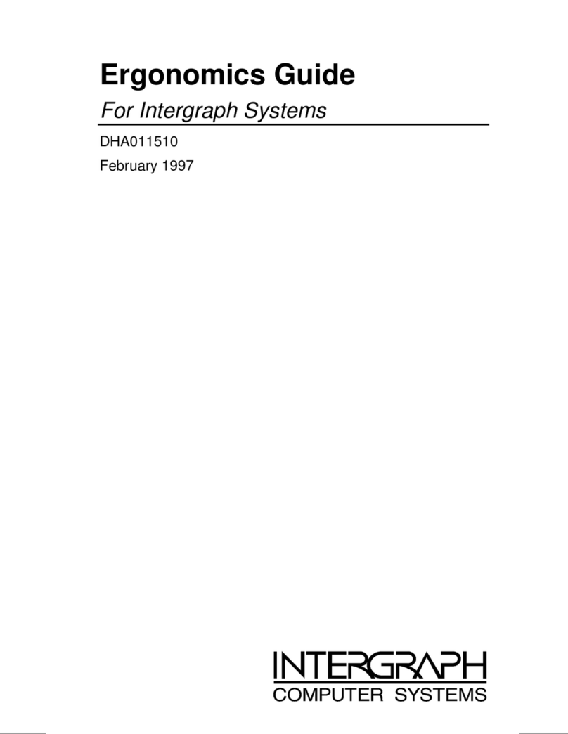 Intergraph Ergonomics User manual