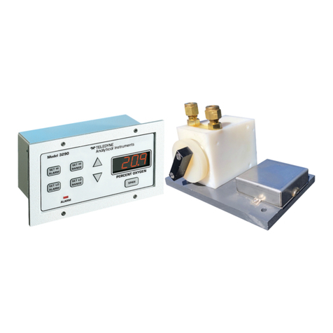 Teledyne 3190 Series operating instructions