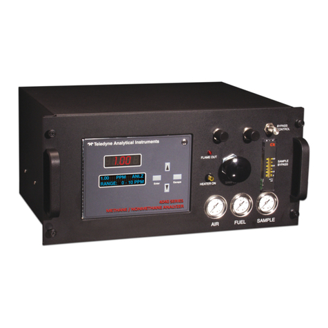 Teledyne 4040 Instruction, operating and maintenance manual