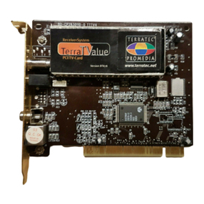 TerraTec TerraTValue BT878 User manual
