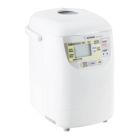 Zojirushi BB-HAC10 Operating instructions & recipes Zojirushi BB-HAC10 Operating instructions & recipes