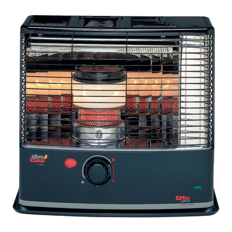 Zibro Kamin R 102 C Operation manual