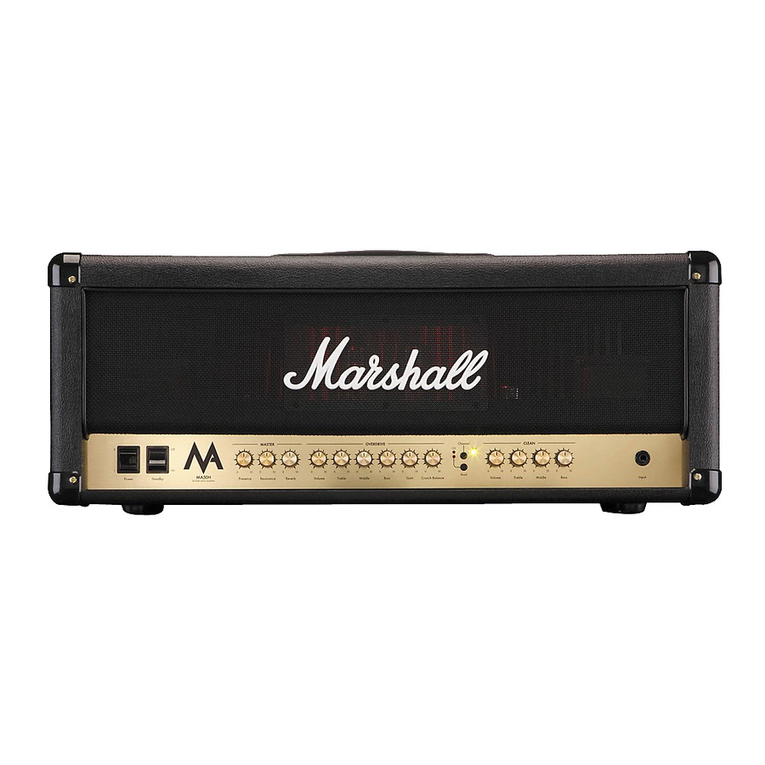Marshall Amplification Power Brake User manual