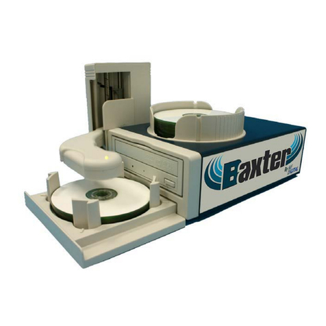 MF DIGITAL Baxter 9100 User manual
