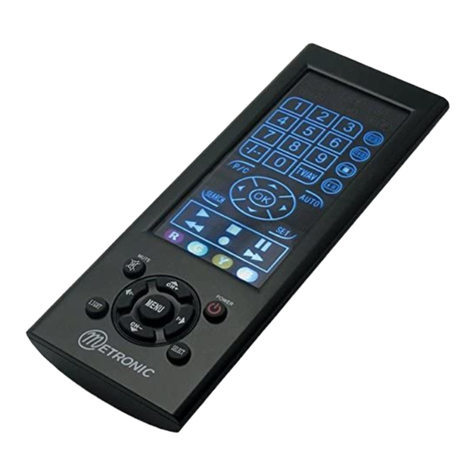 Metronic Zap 6 User manual
