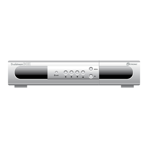 Metronic Dualstream Box User manual