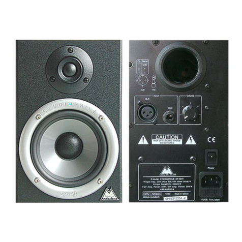 M-Audio SP-5B Studiophile Series user manual