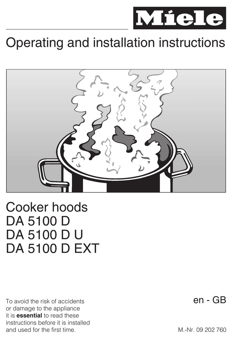 Miele DA 5100 D User manual