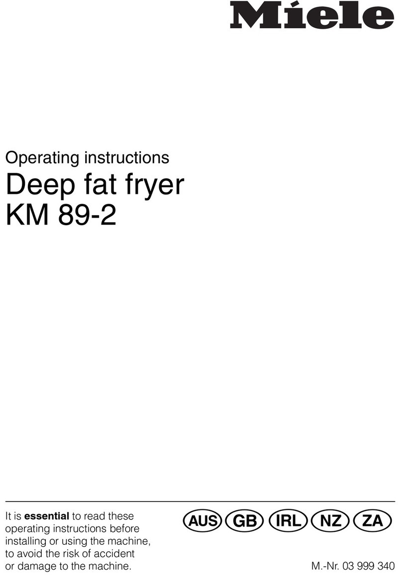 Miele KM 89-2 User manual