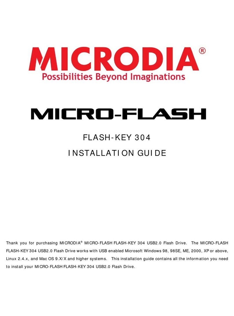 Microdia Micro-Flash Flash-Key 304 installation guide