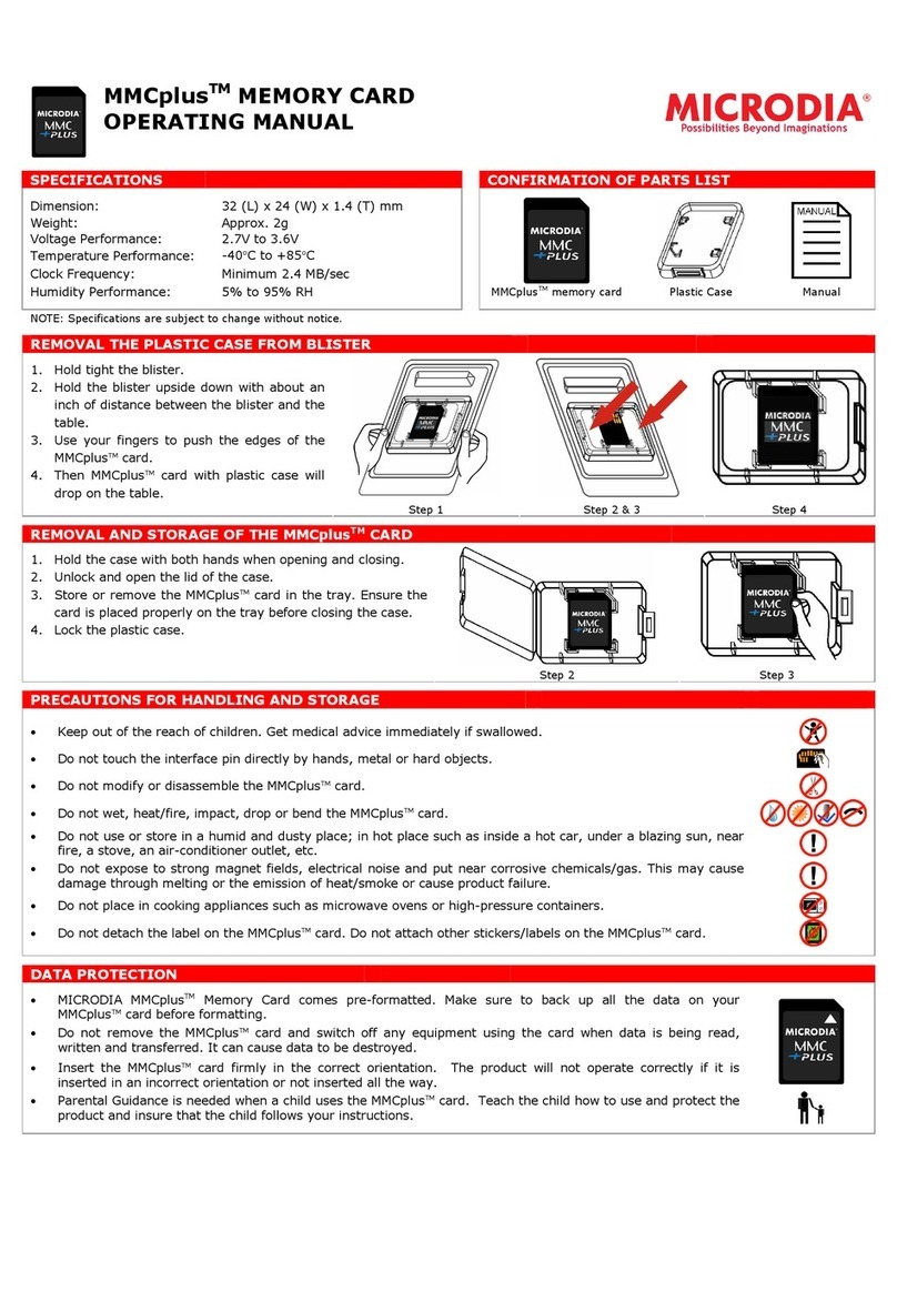 Microdia MMCPLUS Operation manual