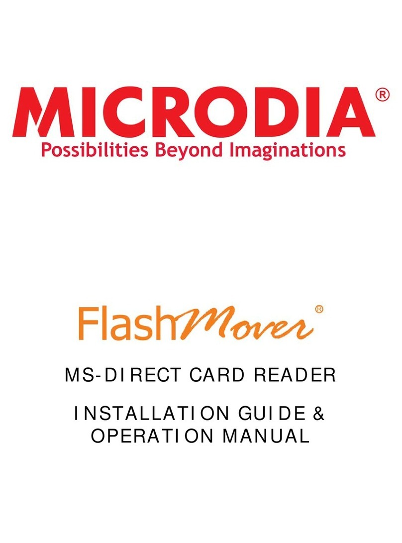 Microdia FlashMover MS-Direct Installation guide & operation manual