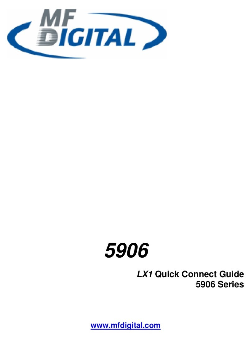 MF DIGITAL 5906 series Assembly instructions