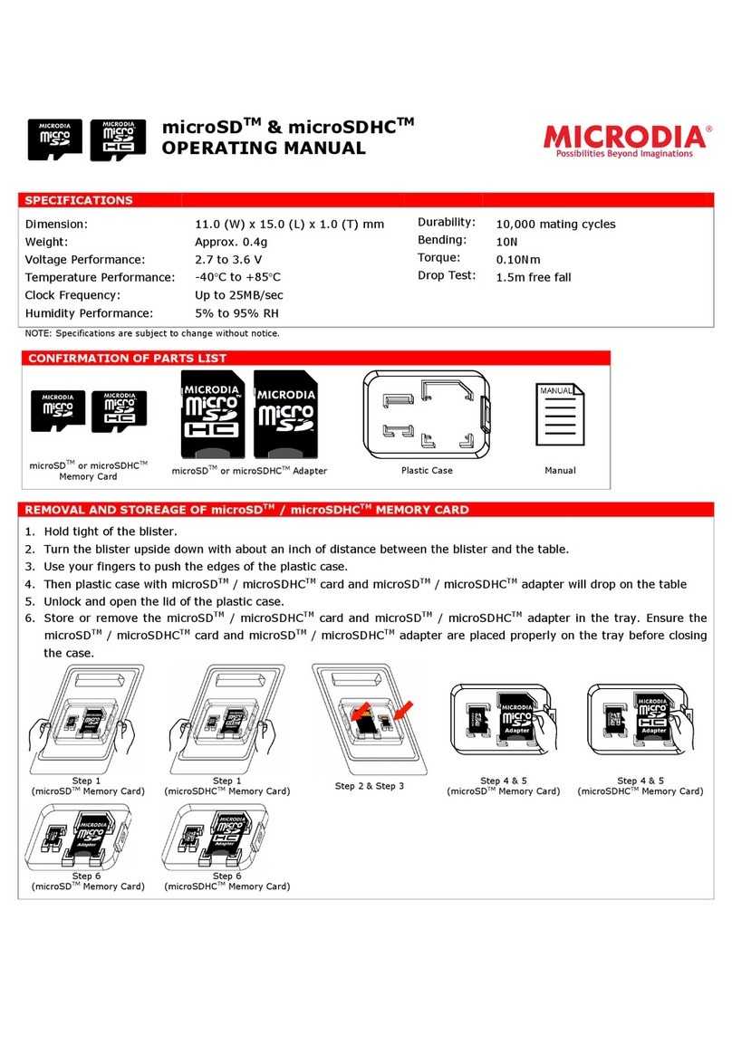 Microdia microSD User manual