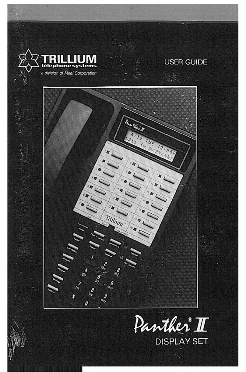 Trillium Panther II User manual Trillium Panther II User manual