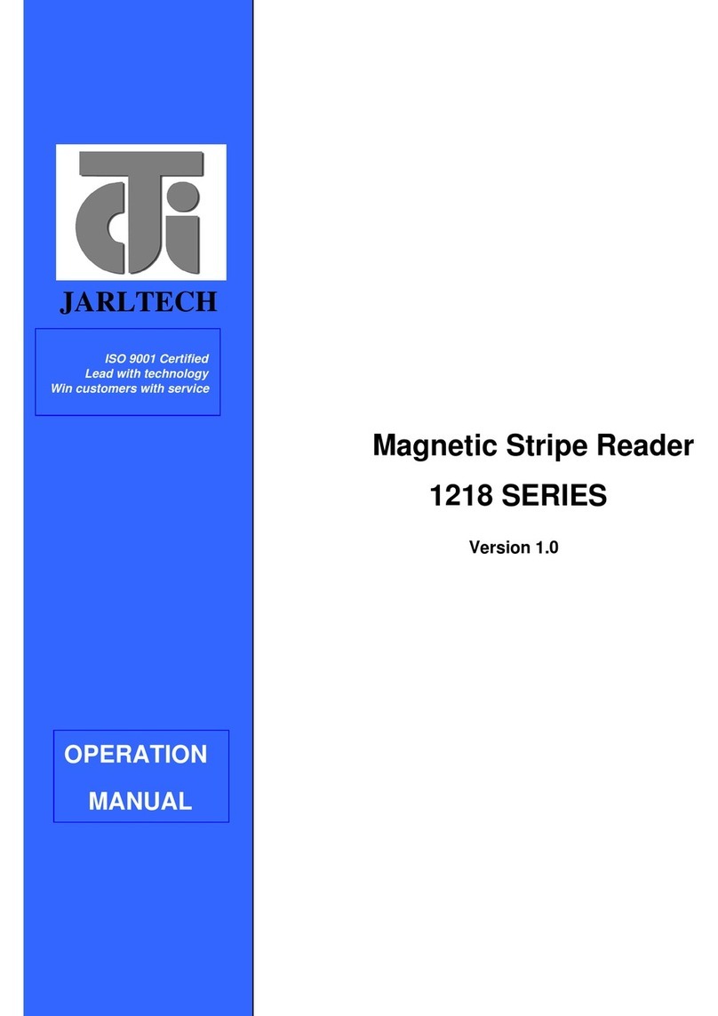 JARLTECH MSR 1218 SERIES User manual