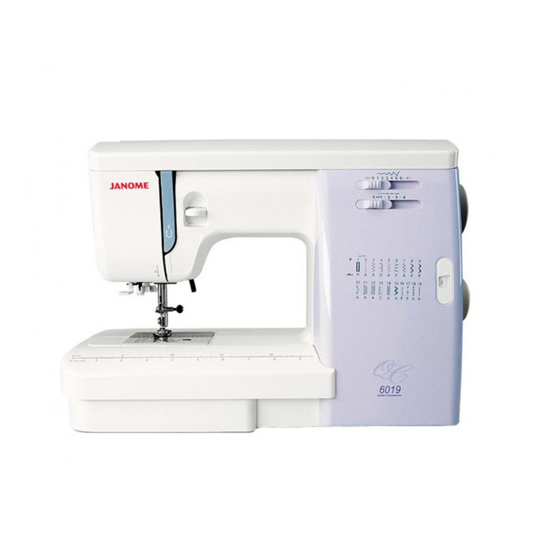 Janome 6019QC User manual