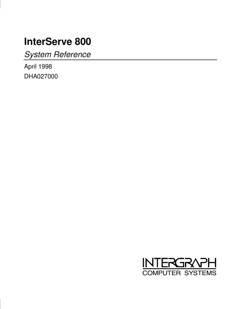 Intergraph InterServe 800 SL User guide