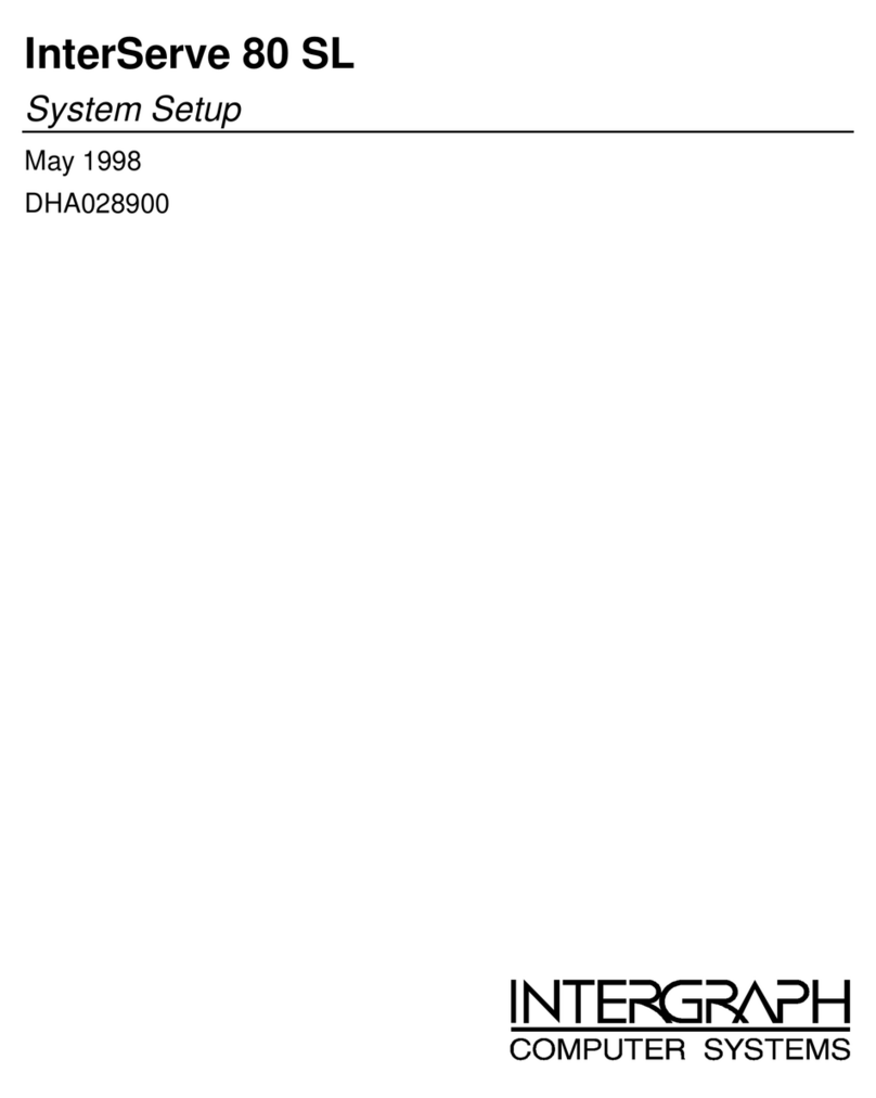 Intergraph InterServe 80 SL User manual