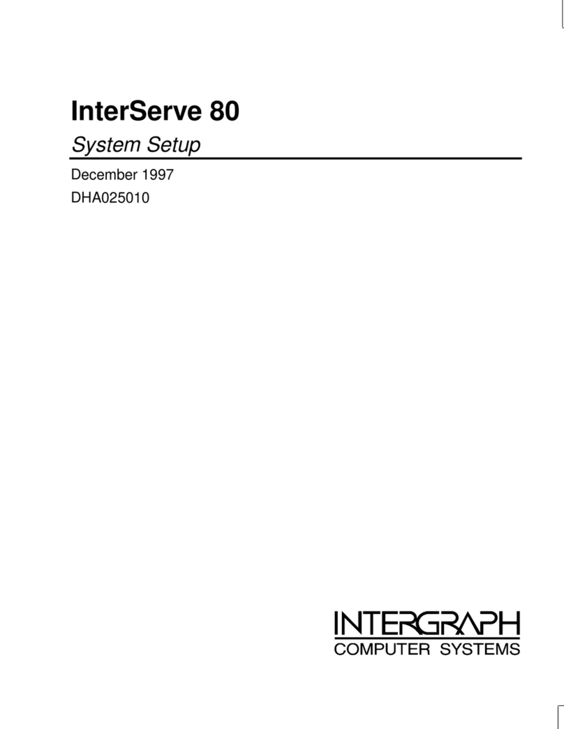 Intergraph InterServe 80 SL User manual