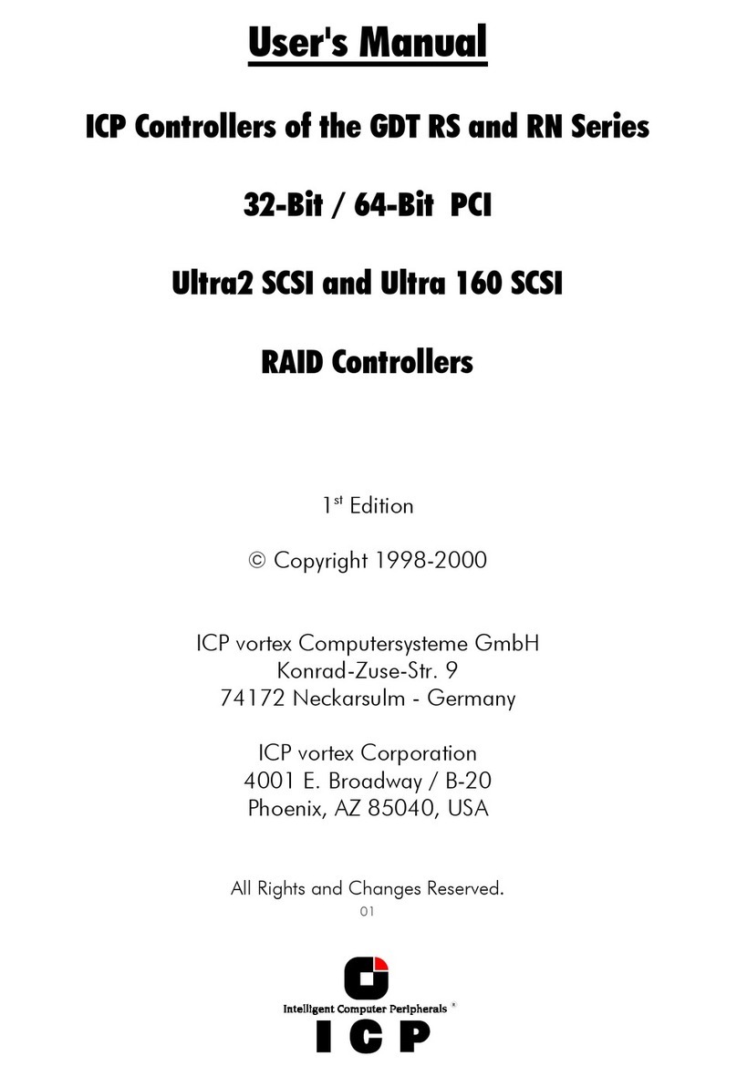 ICP GDT RS Series user manual ICP GDT RS Series user manual