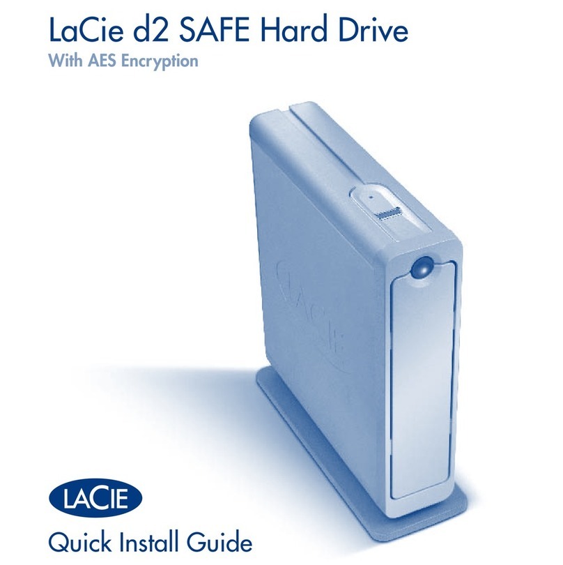 LaCie d2 SAFE User manual