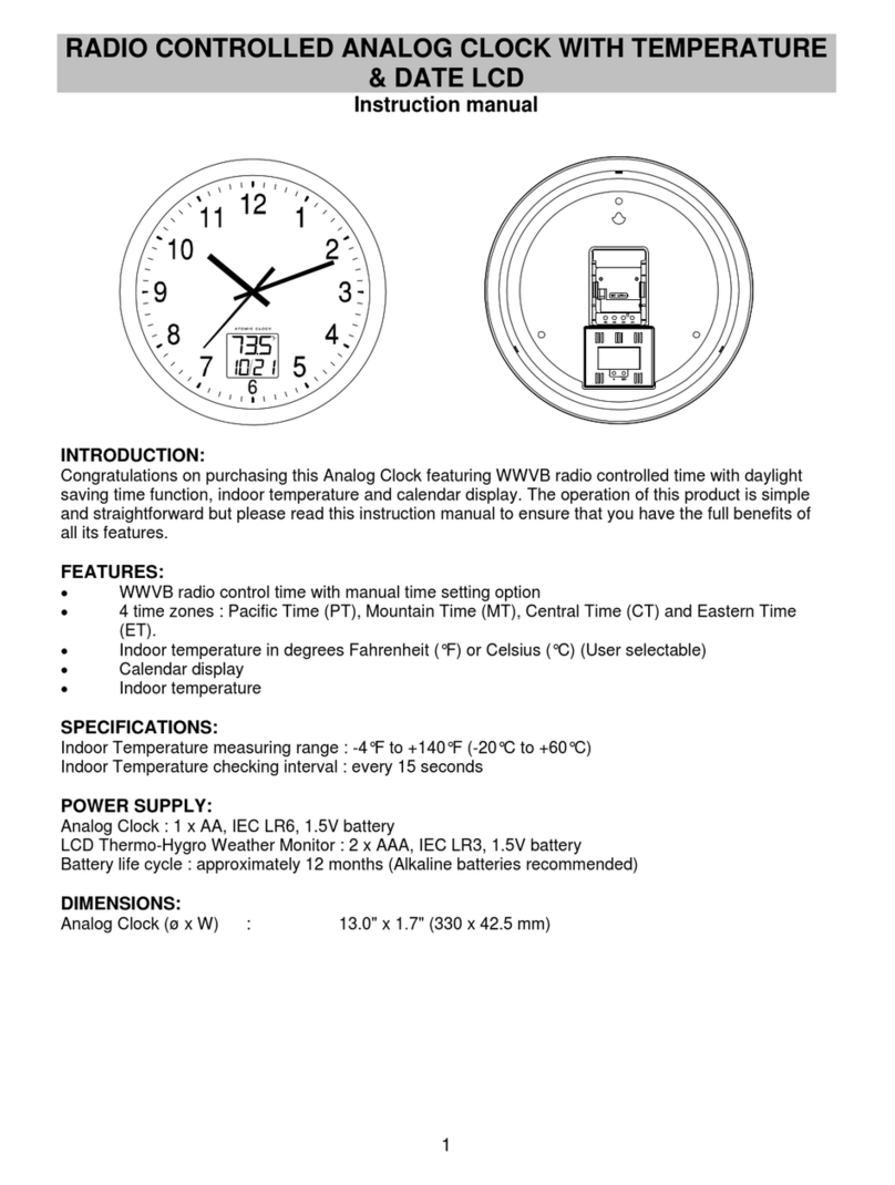 La Crosse Technology WT-3132 instruction manual La Crosse Technology WT-3132 instruction manual