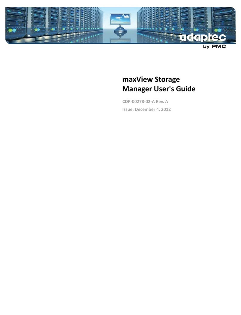 Adaptec CDP-00278-02-A User manual