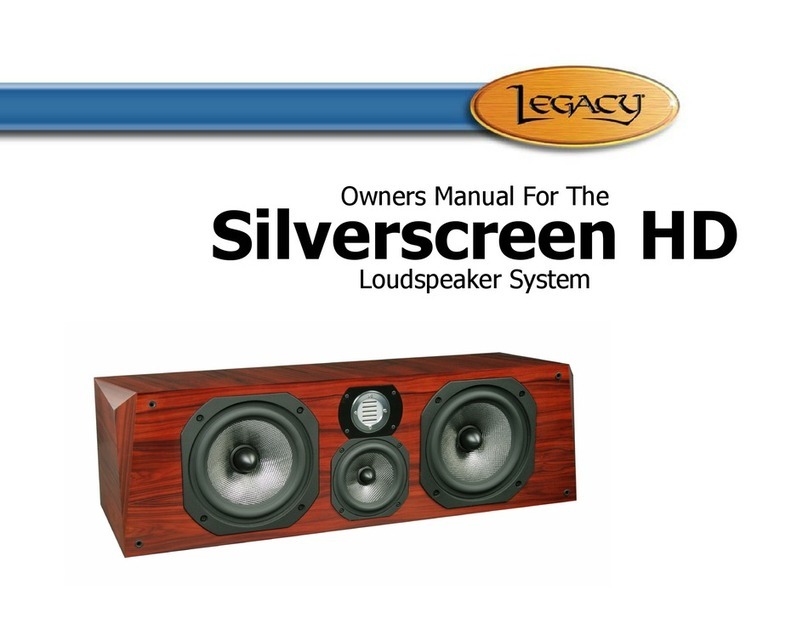 Legacy Silverscreen HD User manual Legacy Silverscreen HD User manual