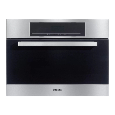 Miele DG 5040 Specification sheet