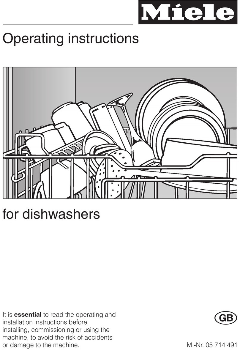 Miele G 653-2 Plus User manual