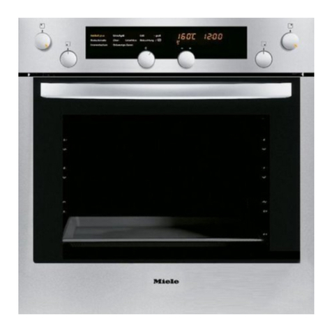 Miele H 4450 Specification sheet Miele H 4450 Specification sheet