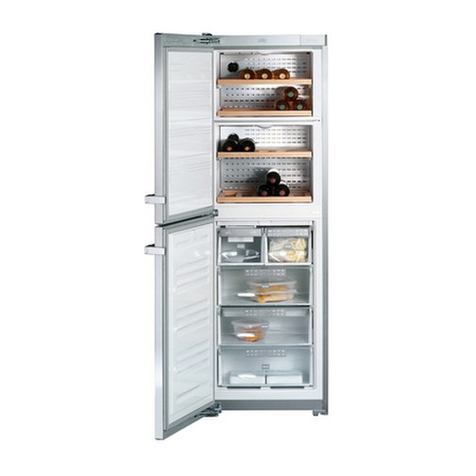 Miele KWTN 14826 SDE ed OPERATING AND INSTALLATION Manual