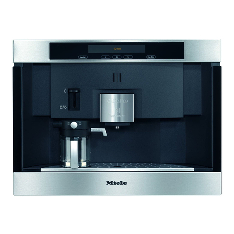 Miele CVA 2650 operating instructions